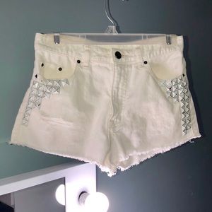 BDG Studded Highwaisted Shorts